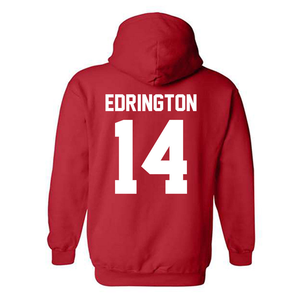 Ohio State - NCAA Baseball : Andrew Edrington - Classic Shersey Hooded Sweatshirt-1