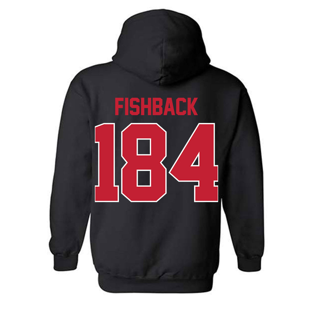 Ohio State - NCAA Wrestling : Dylan Fishback - Classic Shersey Hooded Sweatshirt-1