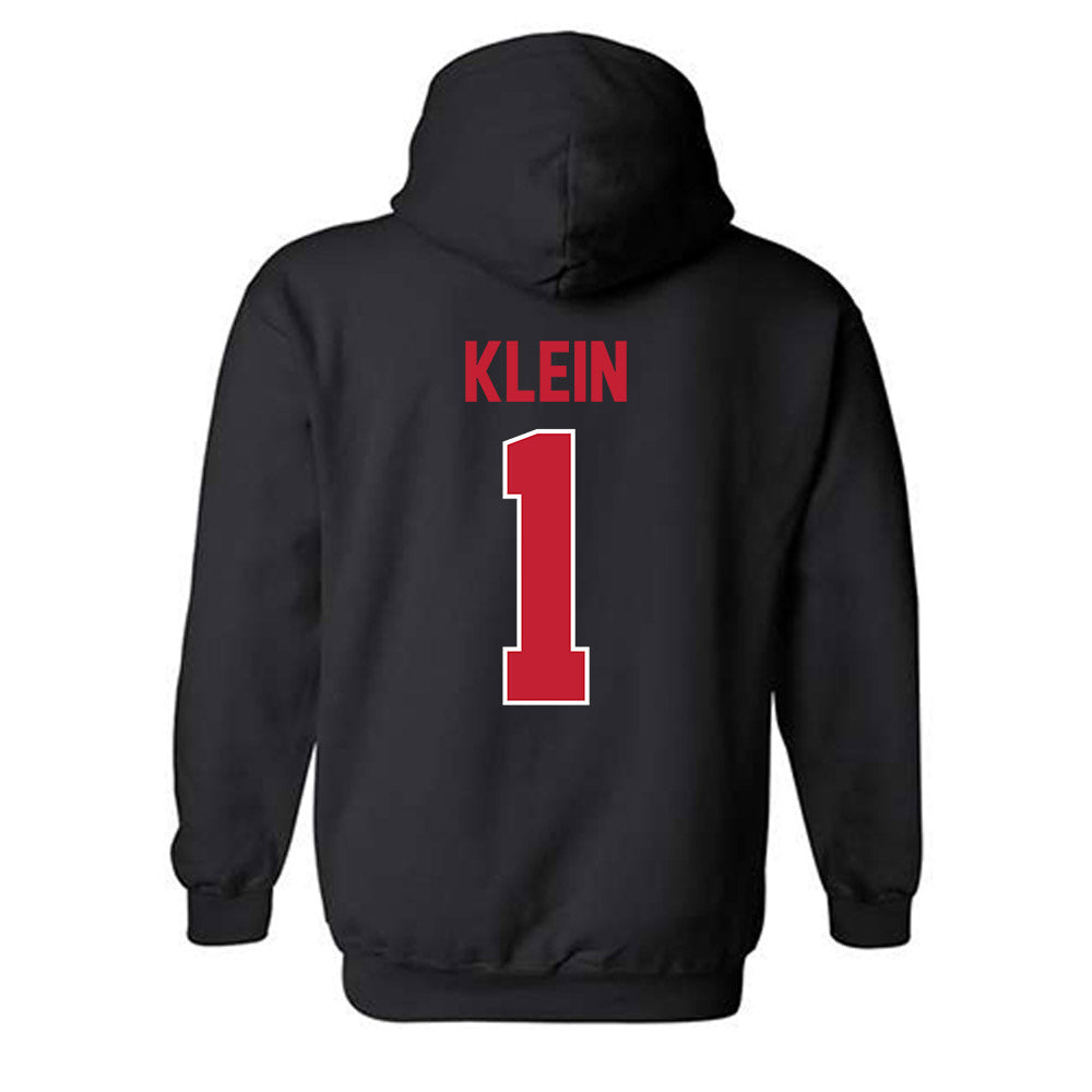 Ohio State - NCAA Women's Ice Hockey : Genevieve Klein - Classic Shersey Hooded Sweatshirt-1