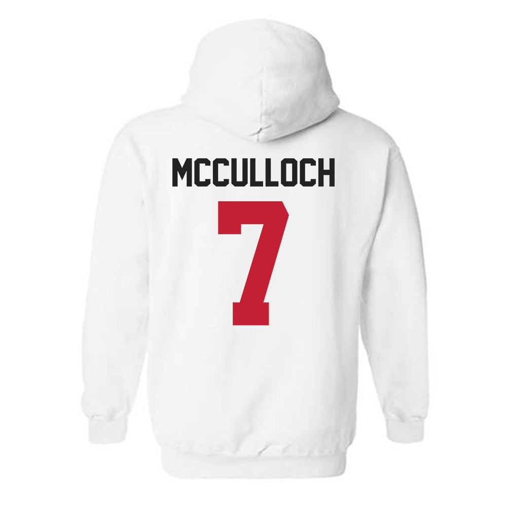 Ohio State - NCAA Women's Lacrosse : Lindsey McCulloch - Classic Shersey Hooded Sweatshirt-1