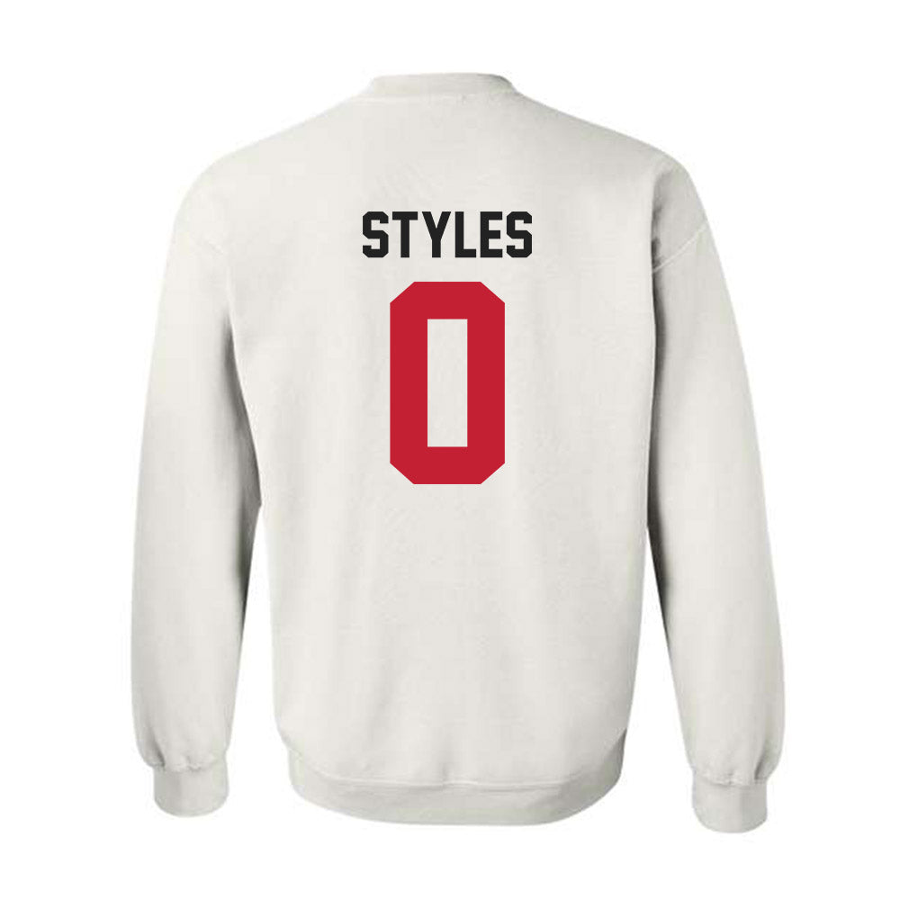 Ohio State - NCAA Football : Sonny Styles - Classic Shersey Crewneck Sweatshirt-1