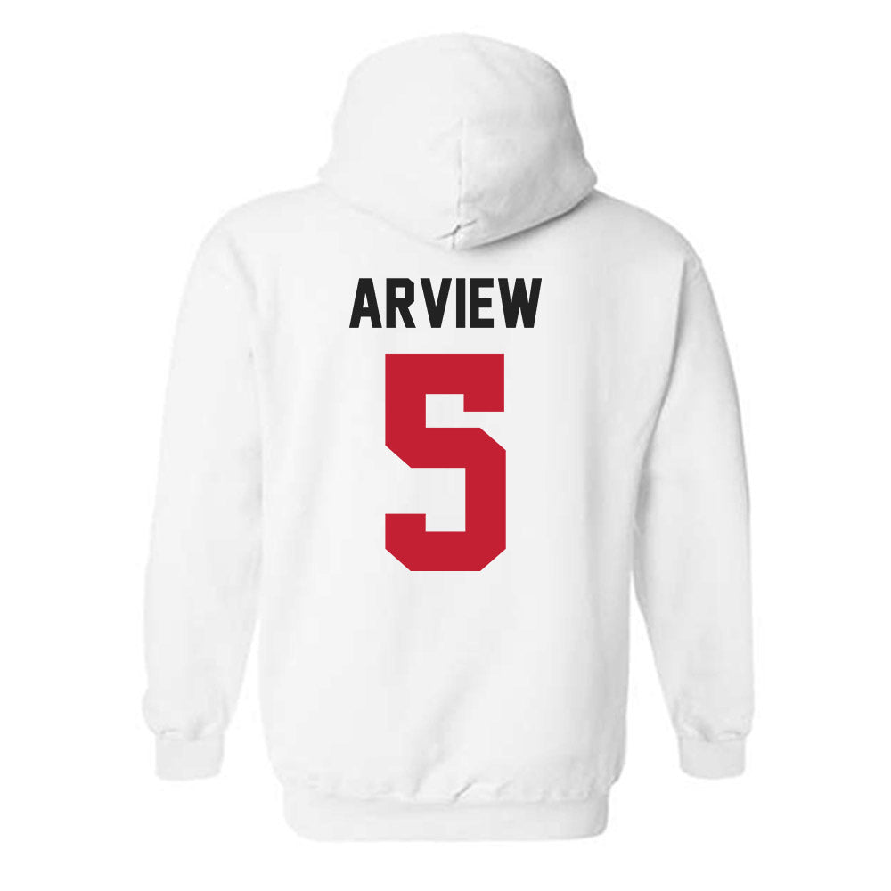 Ohio State - NCAA Baseball : Bryer Arview - Classic Shersey Hooded Sweatshirt-1