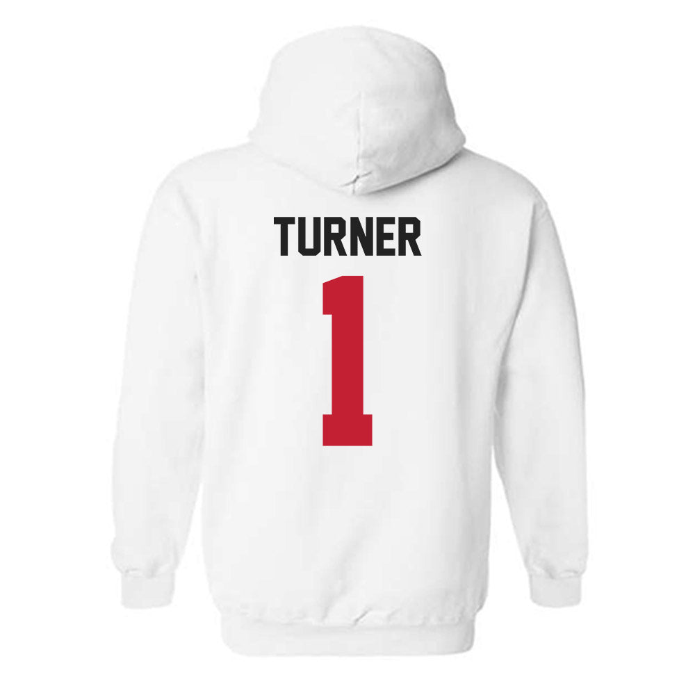 Ohio State - NCAA Men's Lacrosse : Griffin Turner - Classic Shersey Hooded Sweatshirt-1