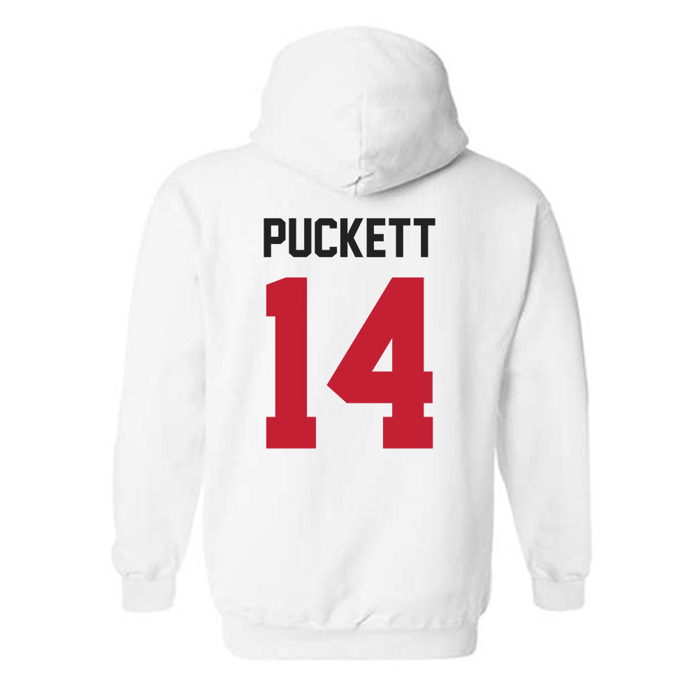 Ohio State - NCAA Men's Lacrosse : Colin Puckett - Classic Shersey Hooded Sweatshirt-1