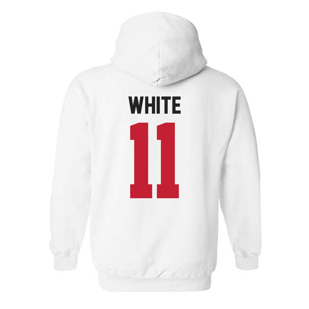 Ohio State - NCAA Women's Lacrosse : Maddie White - Classic Shersey Hooded Sweatshirt-1