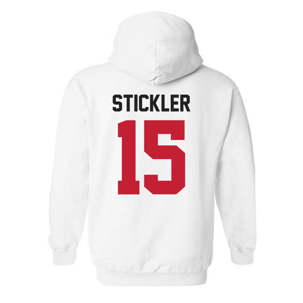 Ohio State - NCAA Women's Lacrosse : Mackie Stickler - Classic Shersey Hooded Sweatshirt-1