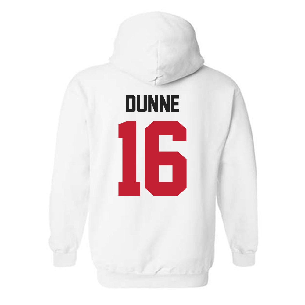 Ohio State - NCAA Women's Ice Hockey : Joy Dunne - Classic Shersey Hooded Sweatshirt-1