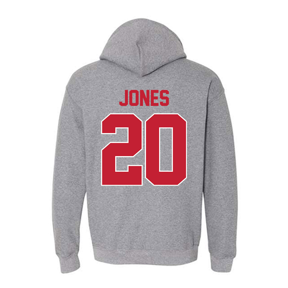 Ohio State - NCAA Women's Volleyball : Hannah Jones - Classic Shersey Hooded Sweatshirt-1