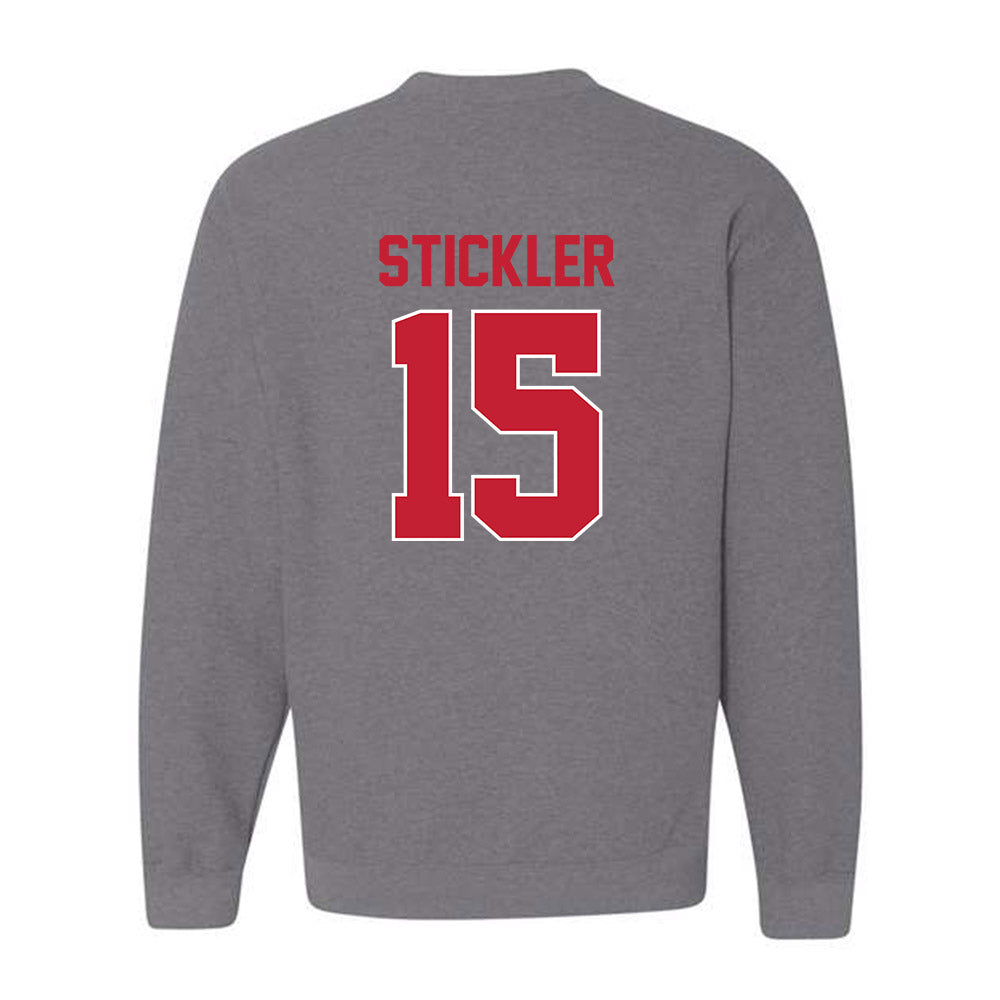 Ohio State - NCAA Women's Lacrosse : Mackie Stickler - Classic Shersey Crewneck Sweatshirt-1