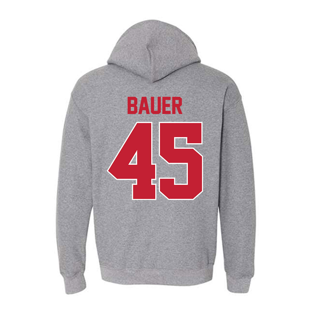 Ohio State - NCAA Baseball : Douglas Bauer - Classic Shersey Hooded Sweatshirt-1