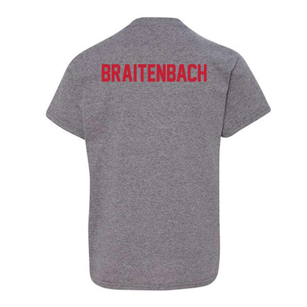 Ohio State - NCAA Men's Swimming & Diving : Ernest Braitenbach - Classic Shersey Youth T-Shirt-1