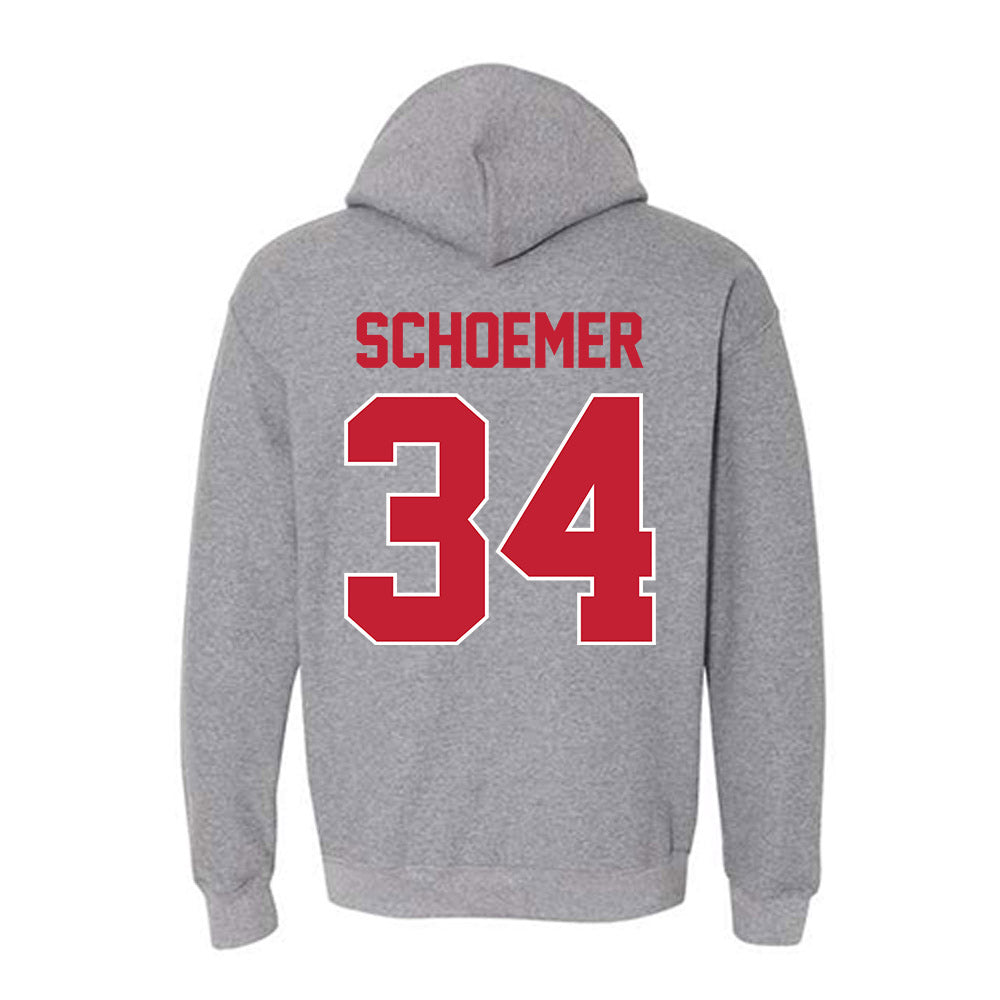 Ohio State - NCAA Women's Lacrosse : Audrey Schoemer - Classic Shersey Hooded Sweatshirt-1