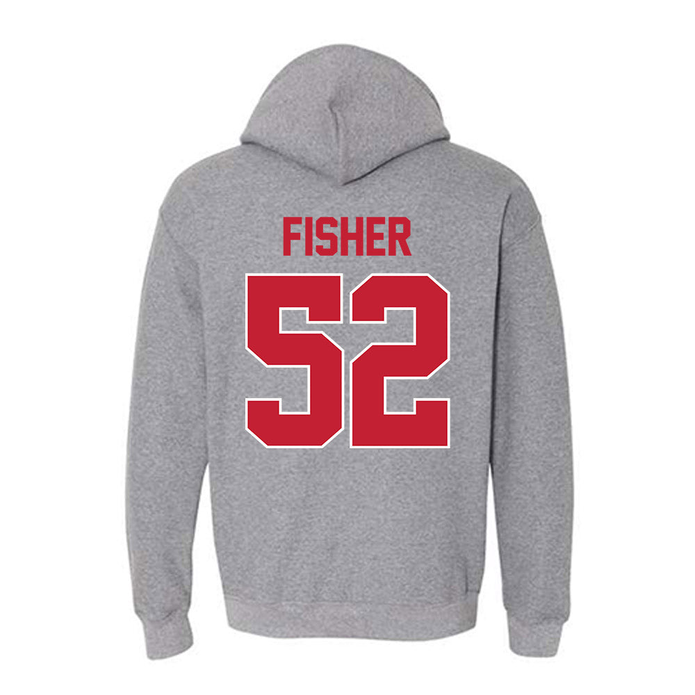Ohio State - NCAA Baseball : Jude Fisher - Classic Shersey Hooded Sweatshirt-1