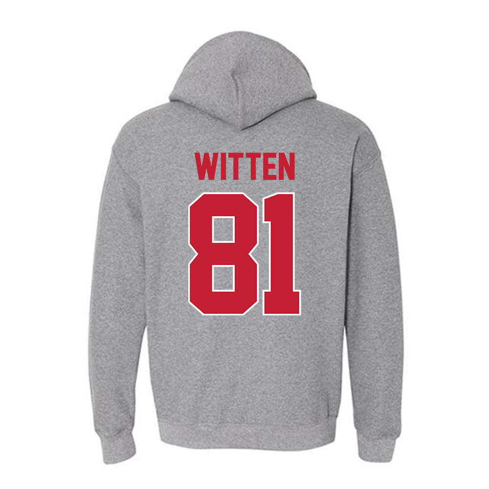 Ohio State - NCAA Football : Damarion Witten - Classic Shersey Hooded Sweatshirt-1