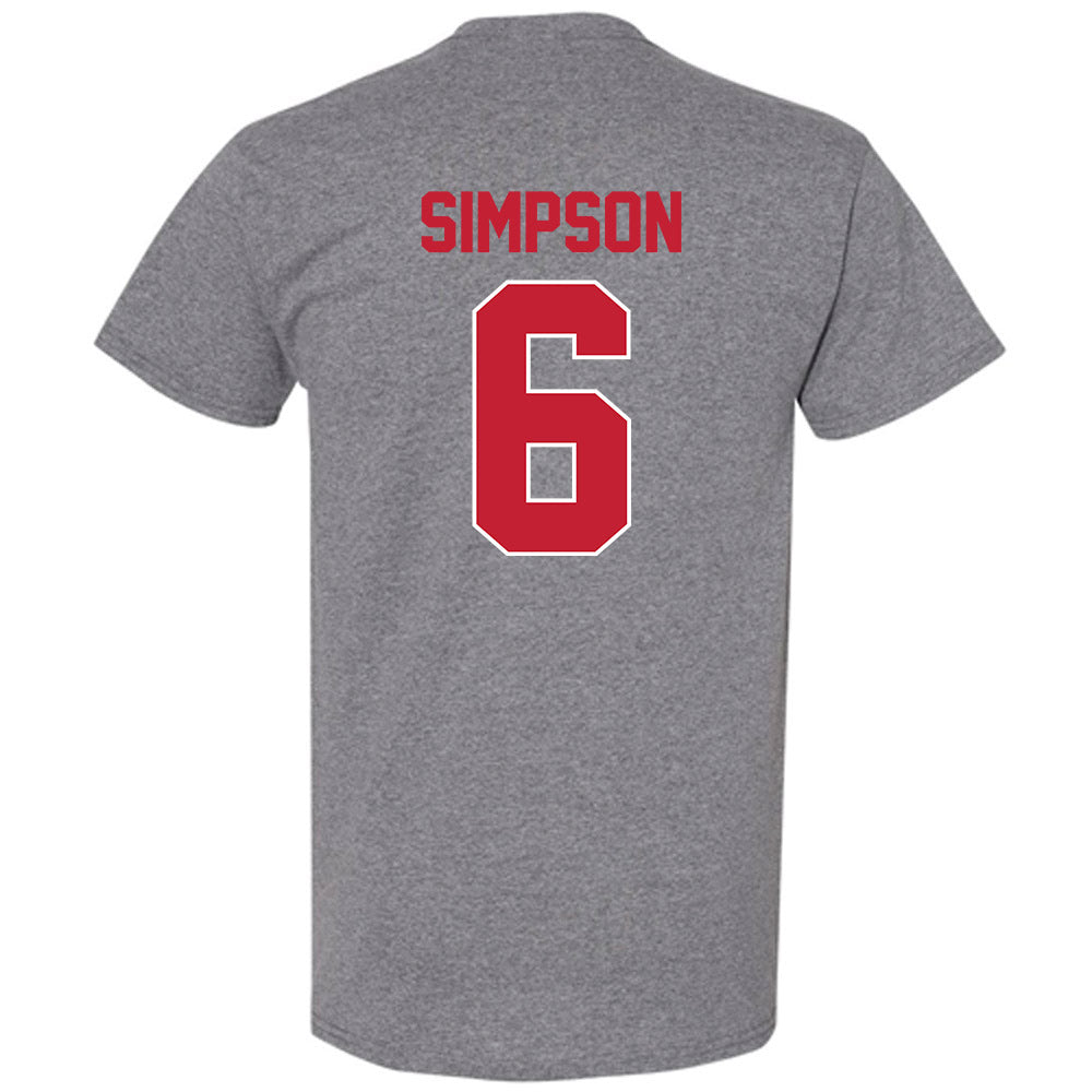 Ohio State - NCAA Baseball : Maddix Simpson - Classic Shersey T-Shirt-1