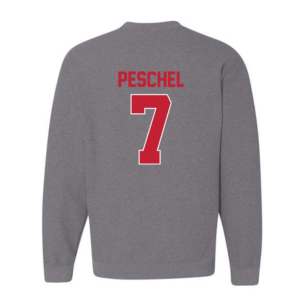 Ohio State - NCAA Women's Ice Hockey : Emma Peschel - Classic Shersey Crewneck Sweatshirt-1
