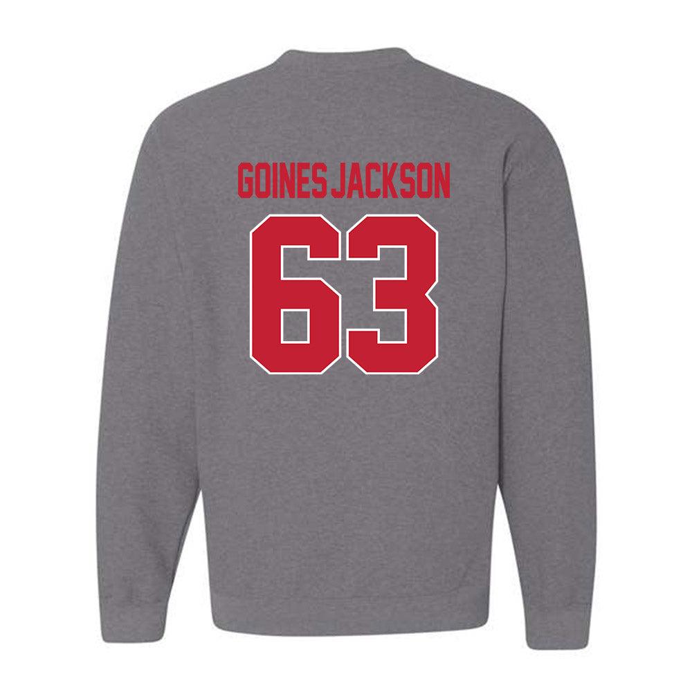 Ohio State - NCAA Football : Julian Goines-Jackson - Classic Shersey Crewneck Sweatshirt-1