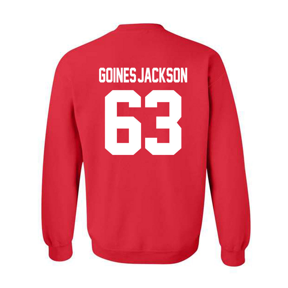 Ohio State - NCAA Football : Julian Goines-Jackson - Classic Shersey Crewneck Sweatshirt-1