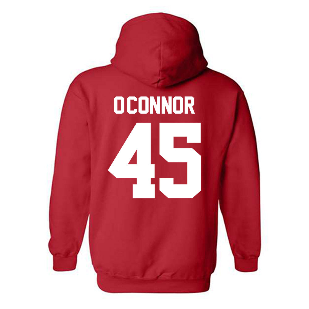Ohio State - NCAA Men's Lacrosse : Corey O'Connor - Classic Shersey Hooded Sweatshirt-1