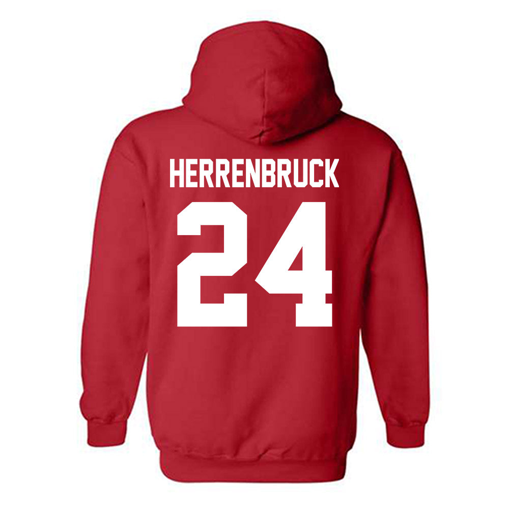 Ohio State - NCAA Baseball : Pierce Herrenbruck - Classic Shersey Hooded Sweatshirt-1