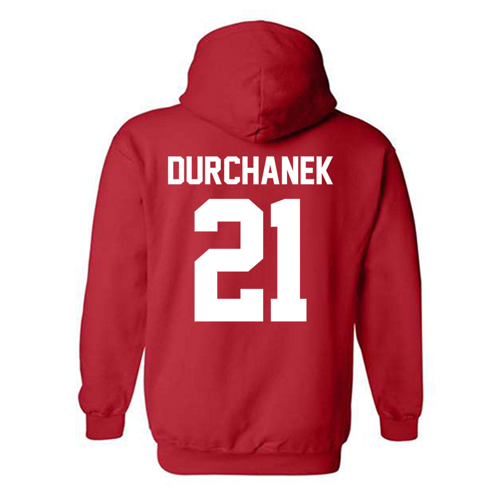 Ohio State - NCAA Women's Lacrosse : Caitlyn Durchanek - Classic Shersey Hooded Sweatshirt-1