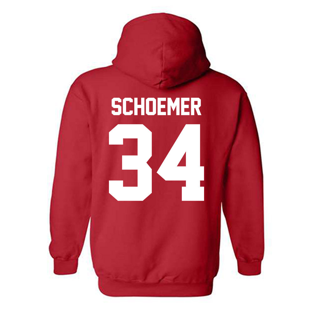 Ohio State - NCAA Women's Lacrosse : Audrey Schoemer - Classic Shersey Hooded Sweatshirt-1