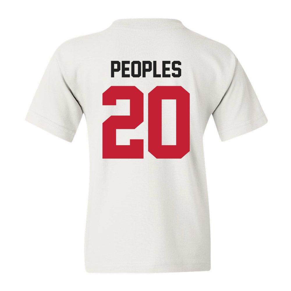 Ohio State - NCAA Football : James Peoples - Youth T-Shirt