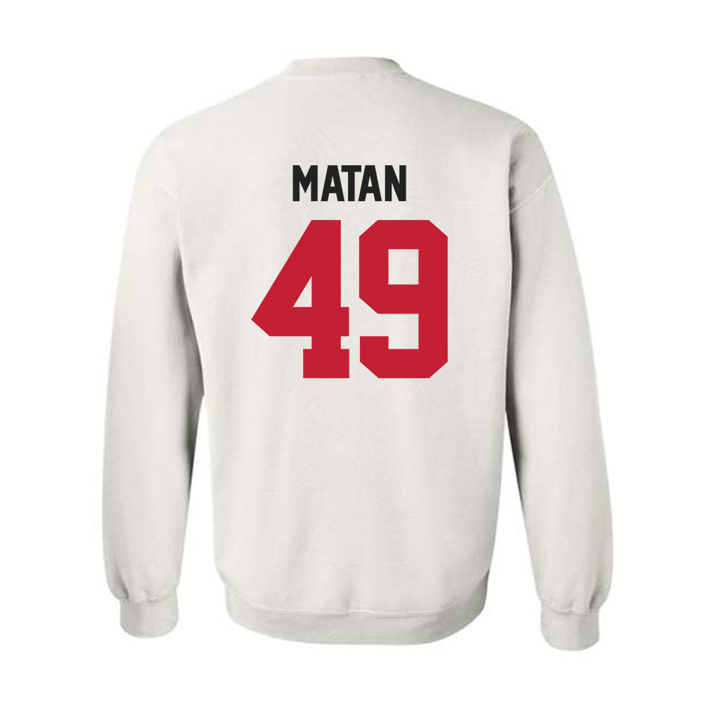 Ohio State - NCAA Men's Lacrosse : Joe Matan - Classic Shersey Crewneck Sweatshirt-1