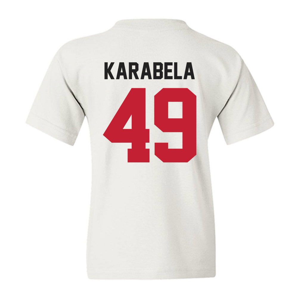 Ohio State - NCAA Men's Ice Hockey : Jake Karabela - Classic Shersey Youth T-Shirt-1
