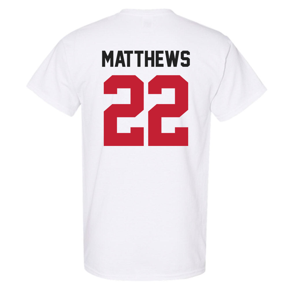 Ohio State - NCAA Women's Ice Hockey : Sloane Matthews - Classic Shersey T-Shirt-1