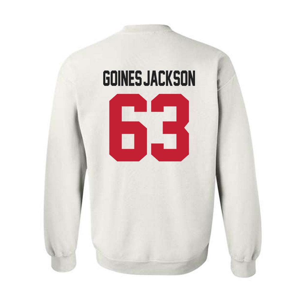 Ohio State - NCAA Football : Julian Goines-Jackson - Classic Shersey Crewneck Sweatshirt-1