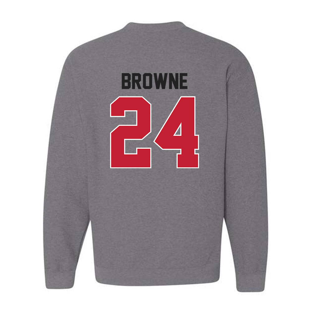 Ohio State - NCAA Women's Lacrosse : Charlotte Browne - Classic Shersey Crewneck Sweatshirt-1