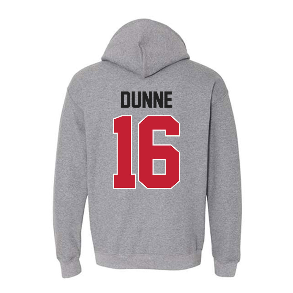 Ohio State - NCAA Women's Ice Hockey : Joy Dunne - Classic Shersey Hooded Sweatshirt-1
