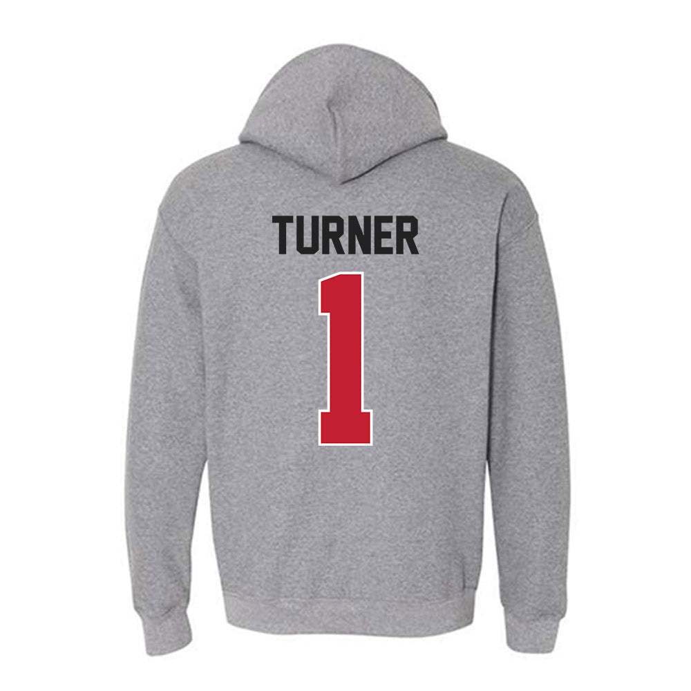 Ohio State - NCAA Men's Lacrosse : Griffin Turner - Classic Shersey Hooded Sweatshirt-1