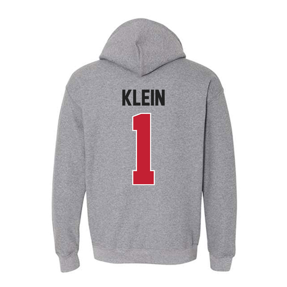 Ohio State - NCAA Women's Ice Hockey : Genny Klein - Classic Shersey Hooded Sweatshirt-1