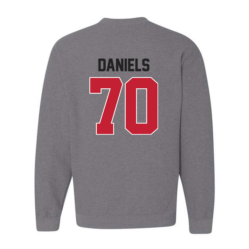 Ohio State - NCAA Football : Phillip Daniels - Classic Shersey Crewneck Sweatshirt-1