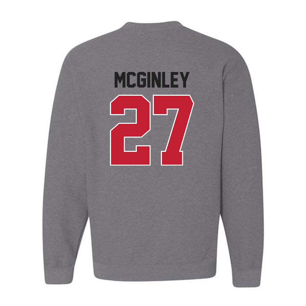 Ohio State - NCAA Men's Ice Hockey : Sam McGinley - Classic Shersey Crewneck Sweatshirt-1