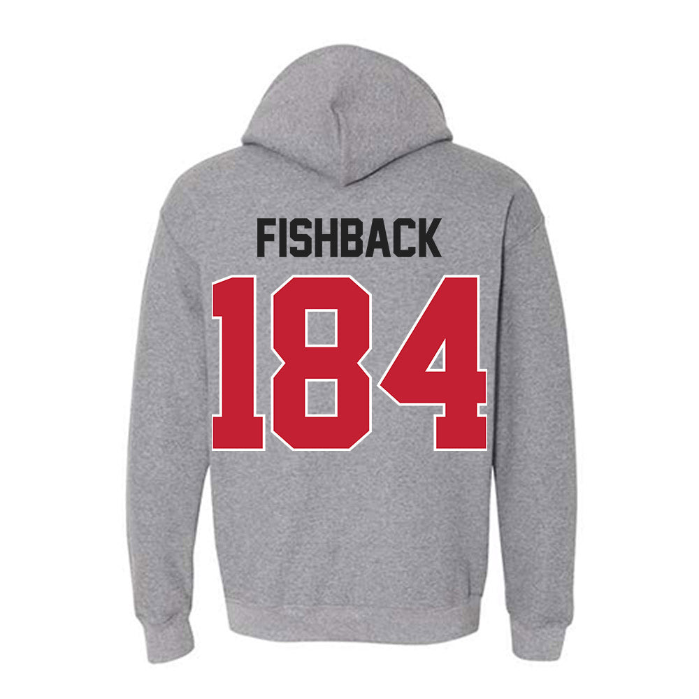 Ohio State - NCAA Wrestling : Dylan Fishback - Classic Shersey Hooded Sweatshirt-1