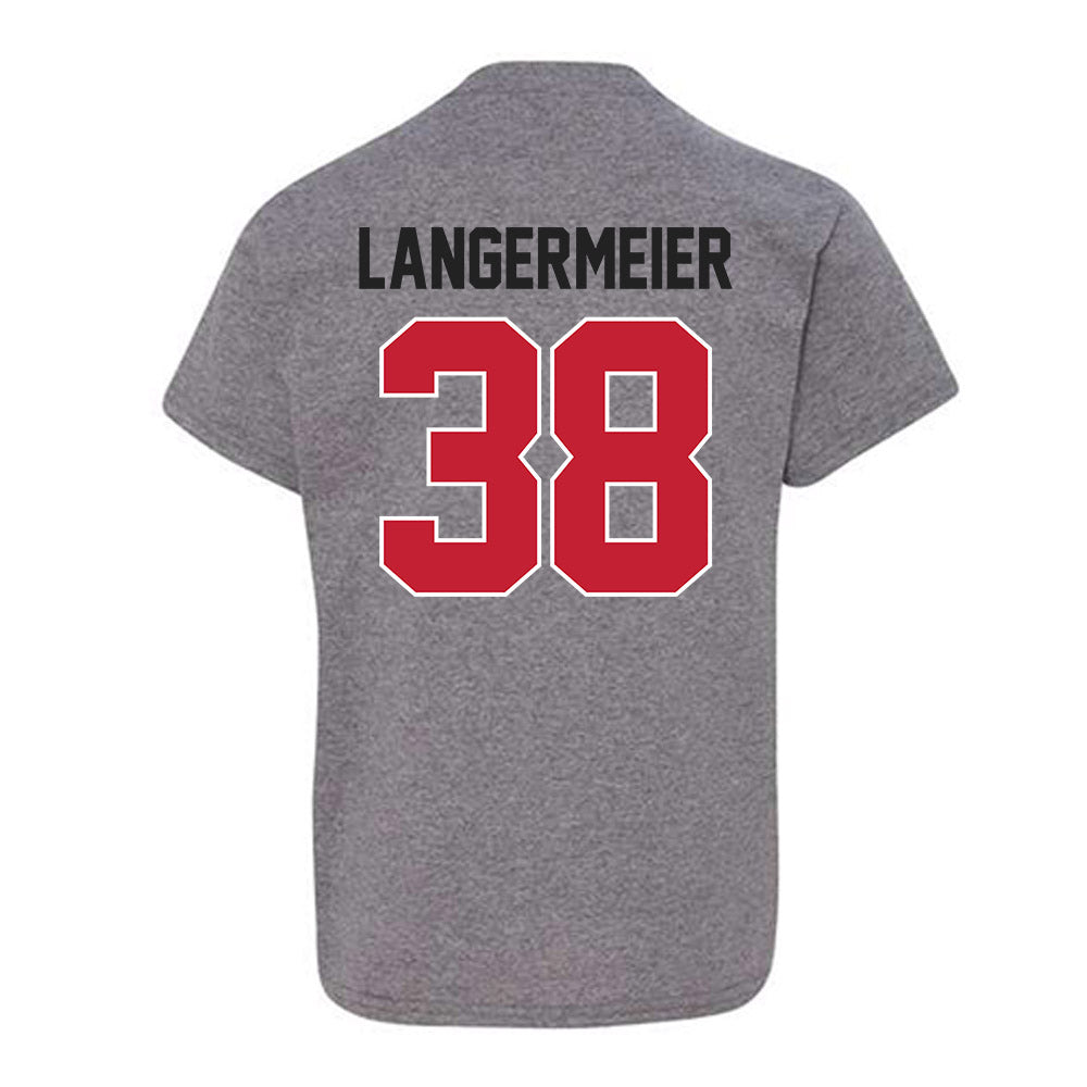 Ohio State - NCAA Men's Lacrosse : Greg Langermeier - Classic Shersey Youth T-Shirt-1