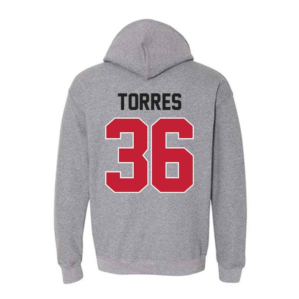 Ohio State - NCAA Women's Lacrosse : Jocelyn Torres - Classic Shersey Hooded Sweatshirt-1