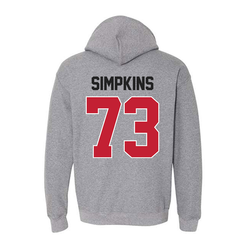 Ohio State - NCAA Men's Gymnastics : Conlan Simpkins - Classic Shersey Hooded Sweatshirt-1
