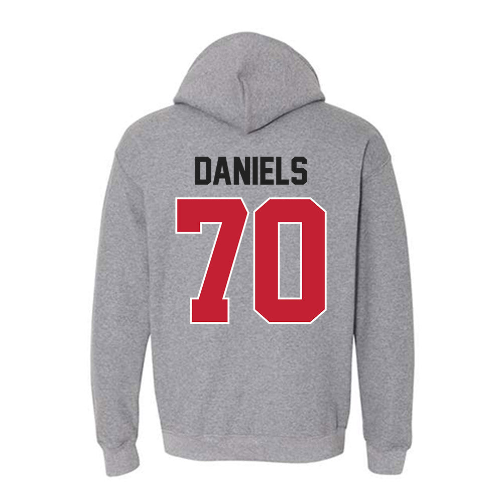 Ohio State - NCAA Football : Phillip Daniels - Classic Shersey Hooded Sweatshirt-1