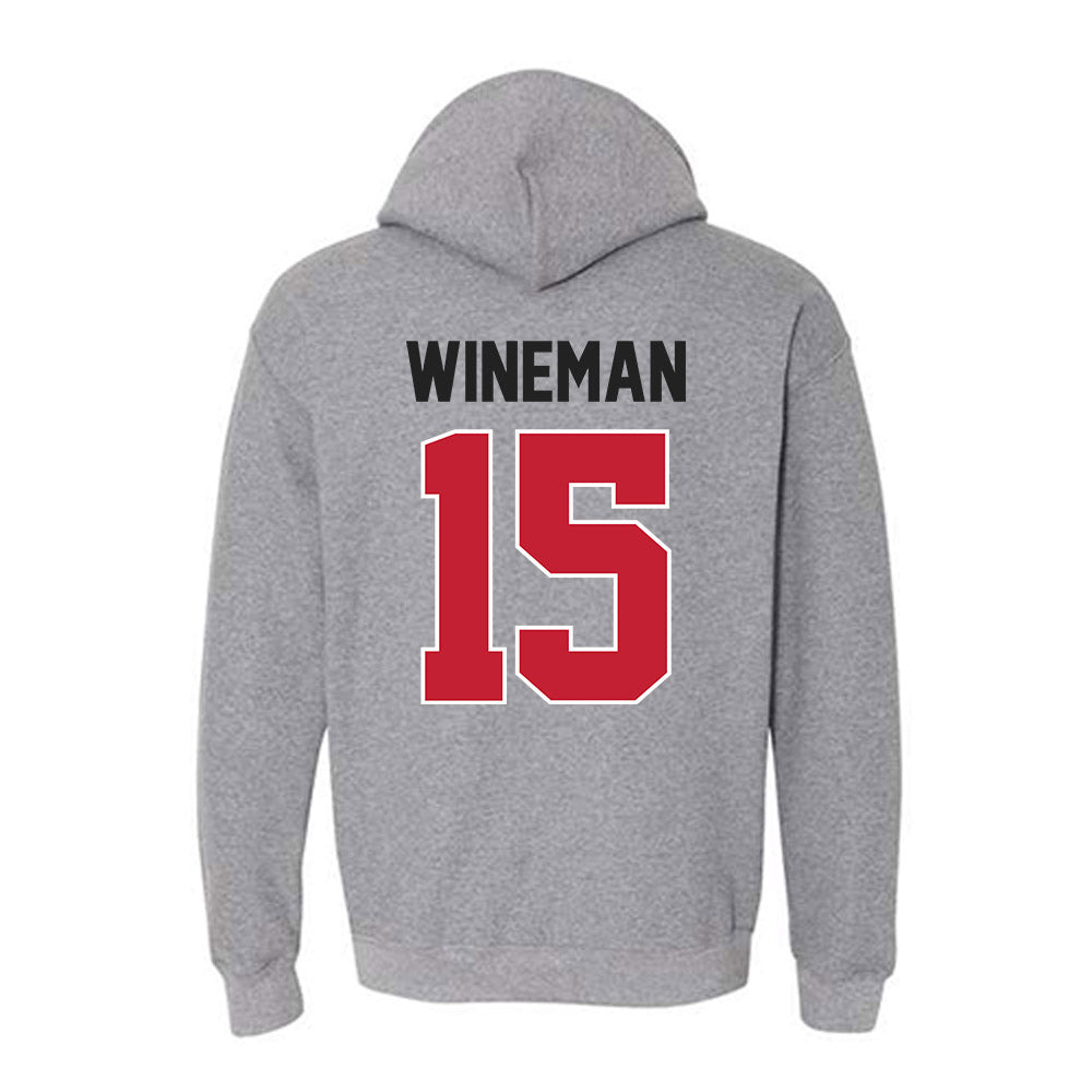 Ohio State - NCAA Women's Lacrosse : Stella Wineman - Classic Shersey Hooded Sweatshirt-1