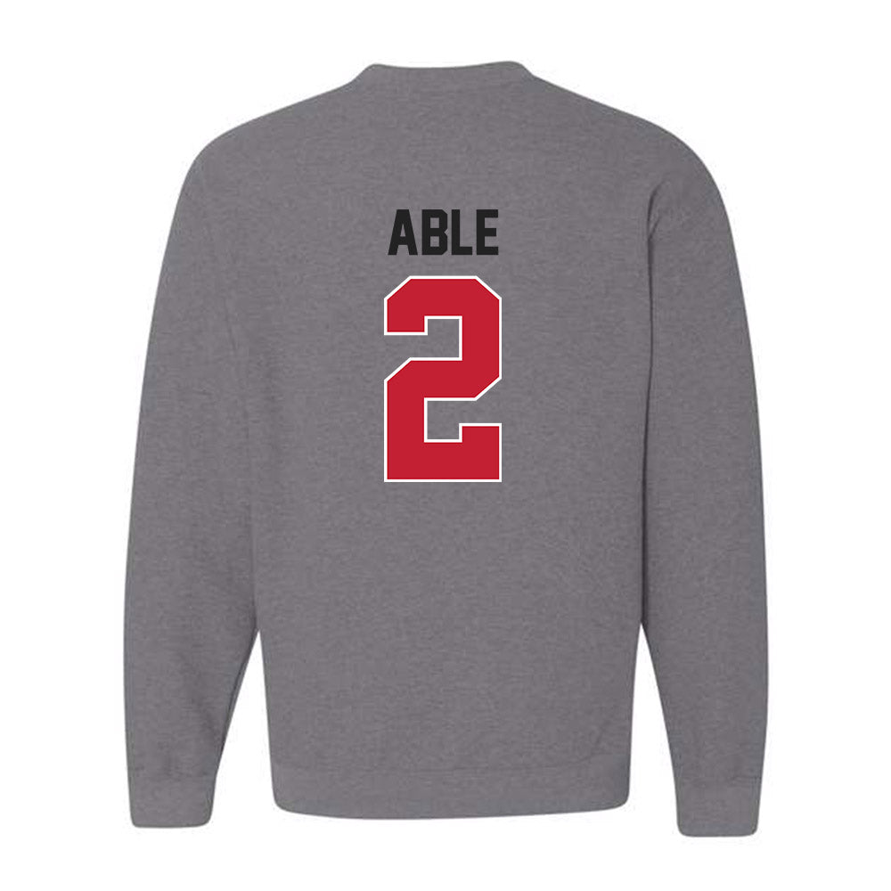 Ohio State - NCAA Men's Ice Hockey : Chris Able - Classic Shersey Crewneck Sweatshirt-1