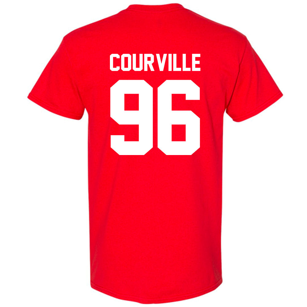Ohio State - NCAA Football : Jackson Courville - Sports Shersey T-Shirt-1