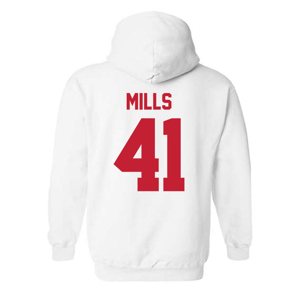 Ohio State - NCAA Football : Grant Mills - Sports Shersey Hooded Sweatshirt-1