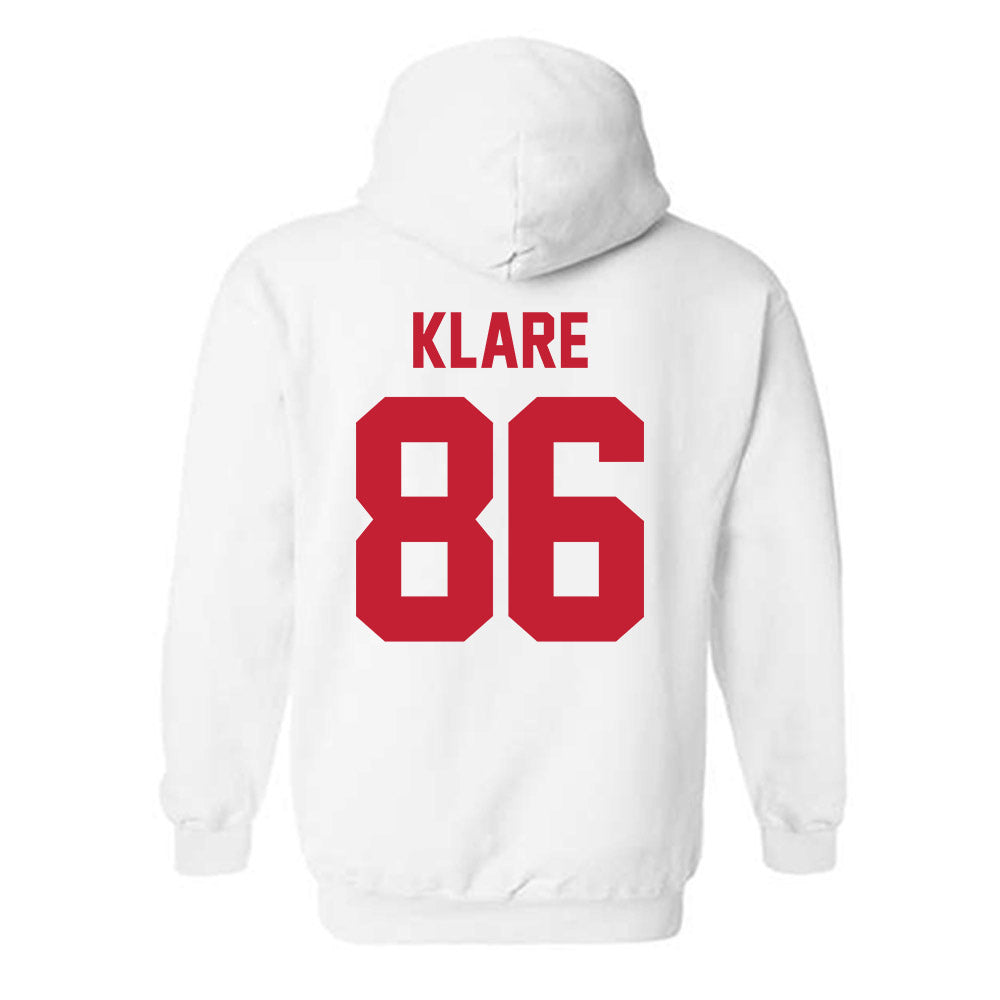 Ohio State - NCAA Football : Max Klare - Sports Shersey Hooded Sweatshirt-1