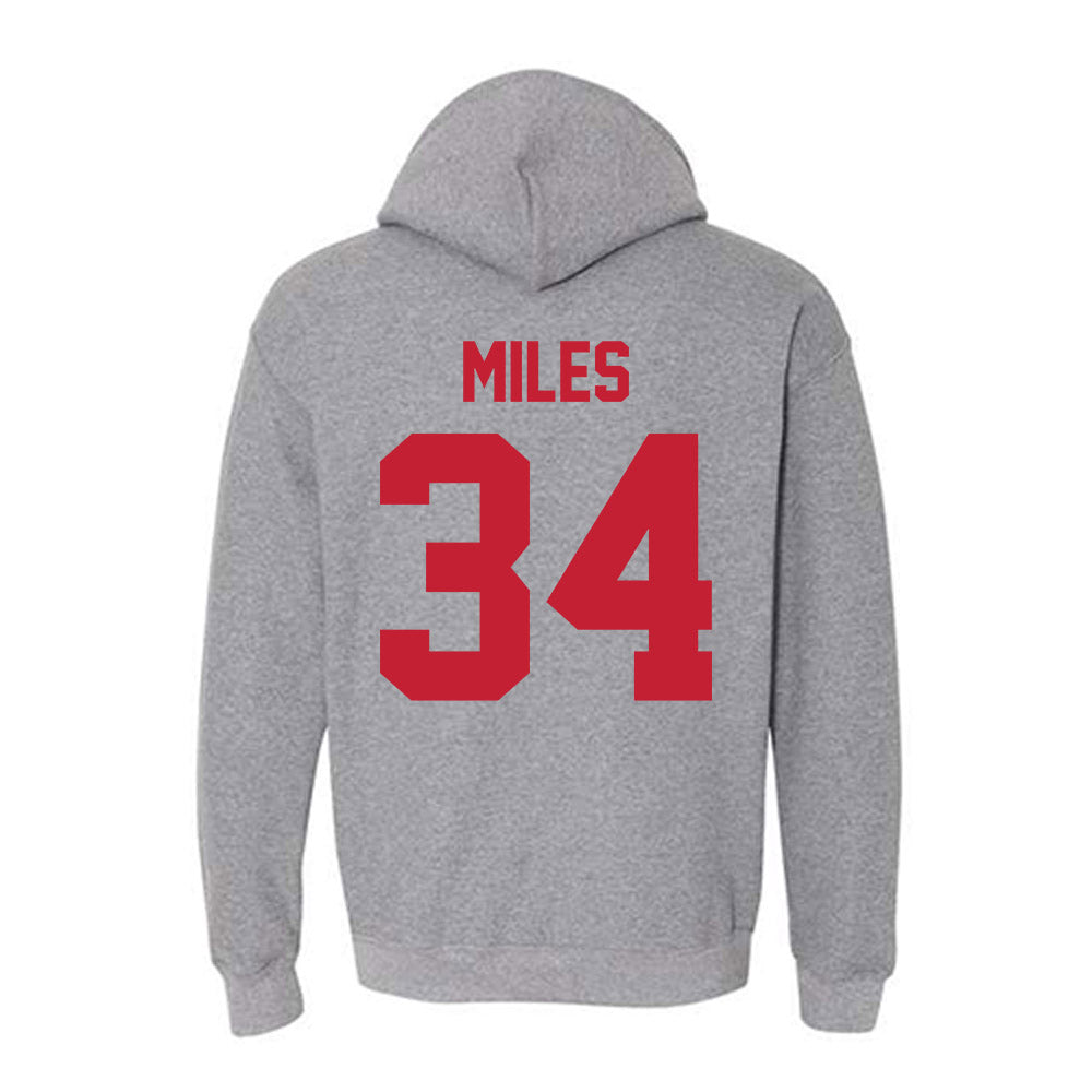 Ohio State - NCAA Football : Bukari Miles - Sports Shersey Hooded Sweatshirt-1