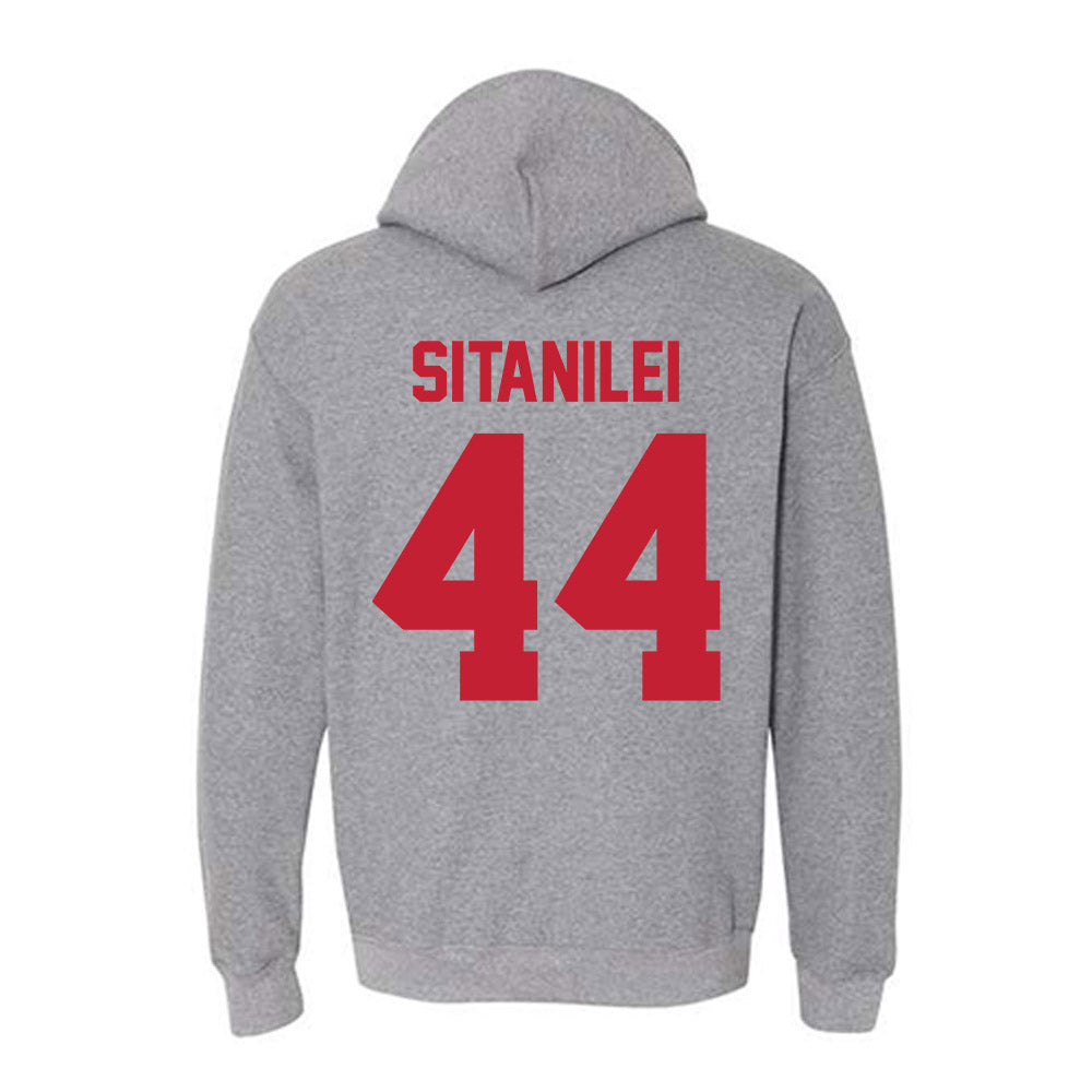 Ohio State - NCAA Football : Epi Sitanilei - Sports Shersey Hooded Sweatshirt-1
