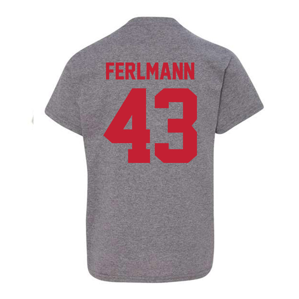 Ohio State - NCAA Football : John Ferlmann - Youth T-Shirt